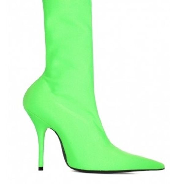 2019 women half booties boots fashion sock boots stiletto heels pillage pointed toes party 34-43 stretch colour, Black
2019 women half booties boots fashion sock boots stiletto heels pillage pointed toes party 34-43 stretch colour, Black