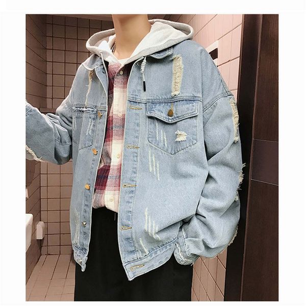 mens designer denim shirt man vintage luxury jeans fashionable brand coat new spring autumn stand collar jacket outwear clothing wholesale, Black;brown
mens designer denim shirt man vintage luxury jeans fashionable brand coat new spring autumn stand collar jacket outwear clothing wholesale, Black;brown