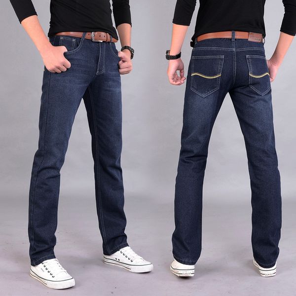 new brand men's ripped elastic high waist jeans 2019 spring summer fashion casual high street loose straight slim denim pants, Blue
new brand men's ripped elastic high waist jeans 2019 spring summer fashion casual high street loose straight slim denim pants, Blue