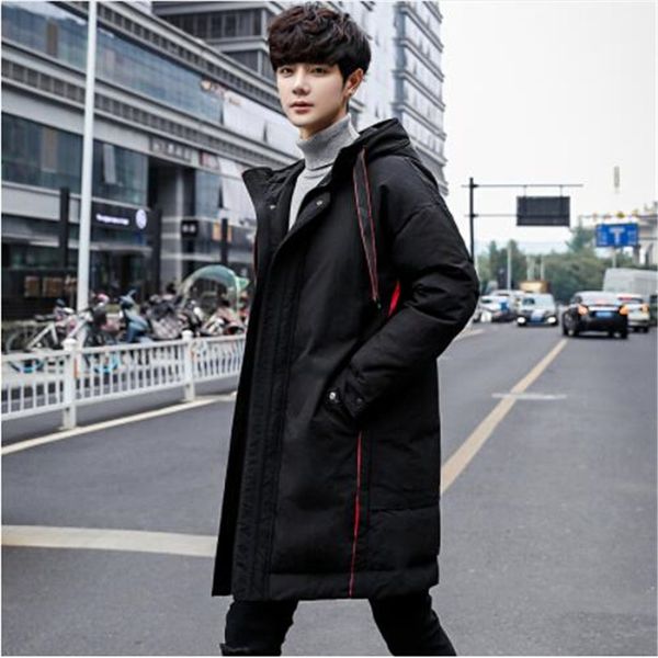 winter coat men clothes 2018 duck down jacket mens clothing streetwear long overcoat fashions parka manteau homme hiver, Black
winter coat men clothes 2018 duck down jacket mens clothing streetwear long overcoat fashions parka manteau homme hiver, Black
