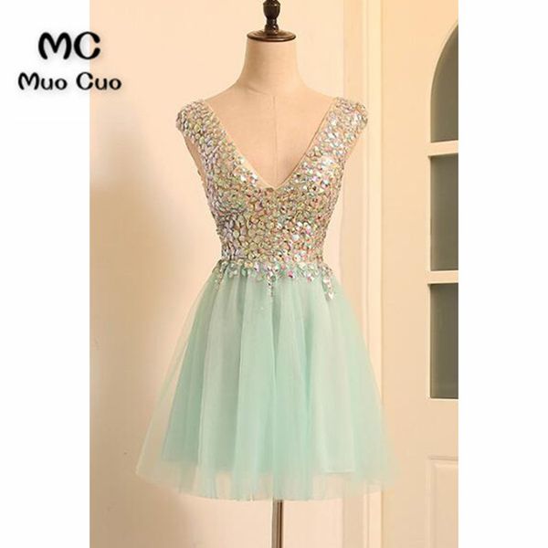 2018 mini homecoming dresses with crystals beaded v neck cap sleeves party dresses short homecoming cocktail, White;black
2018 mini homecoming dresses with crystals beaded v neck cap sleeves party dresses short homecoming cocktail, White;black