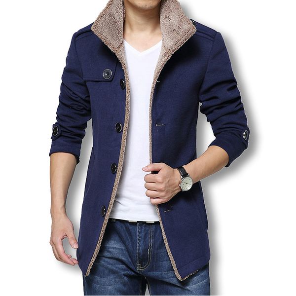 2019 men long wool coat winter men jackets and coats slim fit windbreaker trench coat plus size sale, Tan;black
2019 men long wool coat winter men jackets and coats slim fit windbreaker trench coat plus size sale, Tan;black