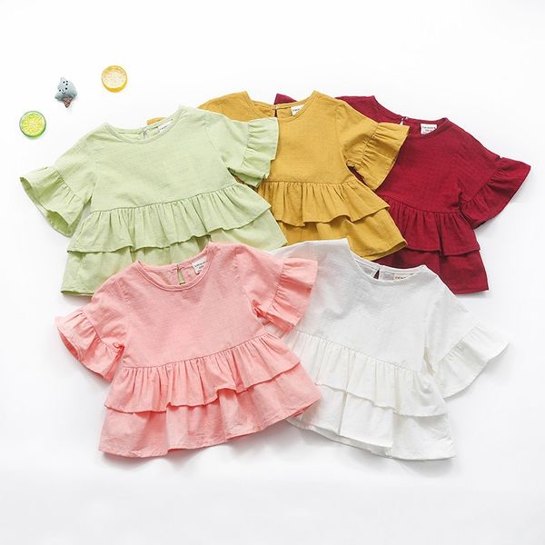 candy color dresses baby girl clothes summer toddler kids baby girls cute flare sleeve pure color ruffle cake dress kids clothes, Red;yellow
candy color dresses baby girl clothes summer toddler kids baby girls cute flare sleeve pure color ruffle cake dress kids clothes, Red;yellow