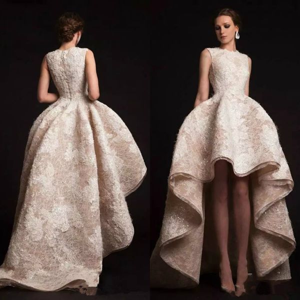 krikor jabotian 2019 evening gowns hi low ruffles prom dresses crew neckline organza flower appliques beading sequins formal dress, Black;red
krikor jabotian 2019 evening gowns hi low ruffles prom dresses crew neckline organza flower appliques beading sequins formal dress, Black;red