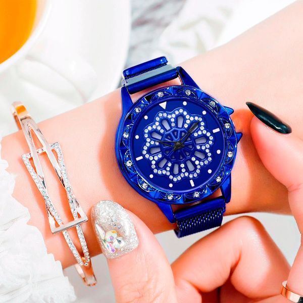 360 degree rotating fashion women watches diamond dial to run ladies quartz mesh belt female watch bayan kol saati, Slivery;brown
360 degree rotating fashion women watches diamond dial to run ladies quartz mesh belt female watch bayan kol saati, Slivery;brown