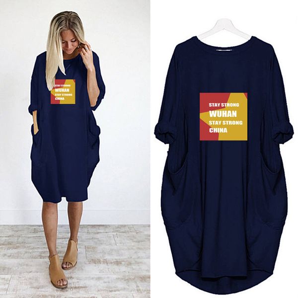 women designer shirts long skirt summer brand t shirts loose breathable dress pocket luxury lettters printed short sleeves lady a34 11, White
women designer shirts long skirt summer brand t shirts loose breathable dress pocket luxury lettters printed short sleeves lady a34 11, White