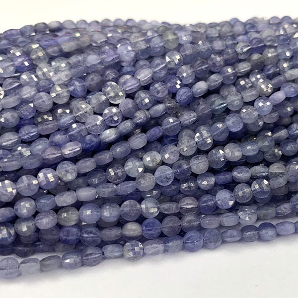 genuine natural purple blue tanzanite hand cut faceted flat coin small beads necklaces or bracelets 4mm 15.5" 06349, Black
genuine natural purple blue tanzanite hand cut faceted flat coin small beads necklaces or bracelets 4mm 15.5" 06349, Black
