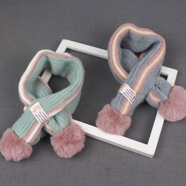 baby cross warm winter 1-8 years old cute double ball children's scarf male and female children's warm scarf, Red;brown
baby cross warm winter 1-8 years old cute double ball children's scarf male and female children's warm scarf, Red;brown