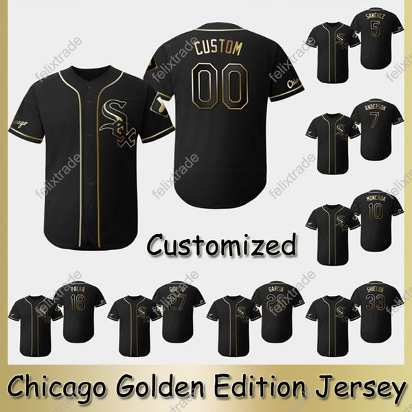 Chicago 2019 Golden Edition White Sox Jersey Yoan Moncada Tim Anderson Leury Garcia Jose Abreu Eloy Jimenez Jose Abreu Leury Garcia Jersey
Chicago 2019 Golden Edition White Sox Jersey Yoan Moncada Tim Anderson Leury Garcia Jose Abreu Eloy Jimenez Jose Abreu Leury Garcia Jersey
