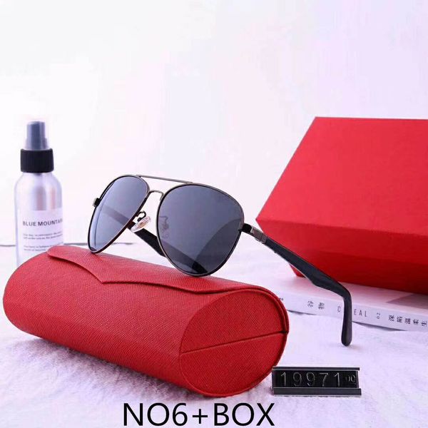 luxury sunglasses designer sunglasses mens brand glasses new metal adumbral sunglass 6 colors style uv400 highlt quality with box, White;black
luxury sunglasses designer sunglasses mens brand glasses new metal adumbral sunglass 6 colors style uv400 highlt quality with box, White;black