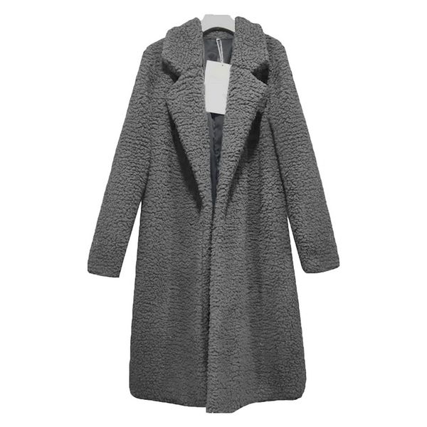 women winter coat thin fashion solid plus size wool blend white long coat vintage turn down collar streetwear coats, Black
women winter coat thin fashion solid plus size wool blend white long coat vintage turn down collar streetwear coats, Black