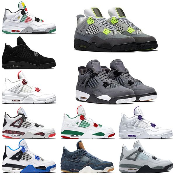 jumpman 4 4s mens trainers basketball shoes bred neon metallic purple rasta black athletics men sports sneakers size 7-13
jumpman 4 4s mens trainers basketball shoes bred neon metallic purple rasta black athletics men sports sneakers size 7-13