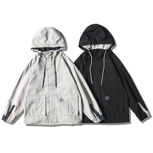 2019 осень и зима новый casual solid color карман украшения с капюшоном куртки мужчины сыпучие темперамент trend хлопок streetwear, Black;brown
2019 осень и зима новый casual solid color карман украшения с капюшоном куртки мужчины сыпучие темперамент trend хлопок streetwear, Black;brown