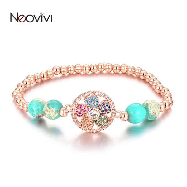 neovivi colorful flower bracelets girl cute jewelry gifts micro pave zircon charm metal beads natural stone bracelet women craft, Black
neovivi colorful flower bracelets girl cute jewelry gifts micro pave zircon charm metal beads natural stone bracelet women craft, Black