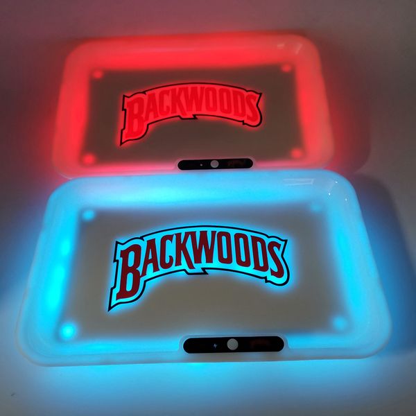 Backwoods Glow Tray Rechargeable Rolling Cigarette Tray 1800mah Built-in Battery LED Light Glowtray Quick Charge With Gift Packaging cookies
Backwoods Glow Tray Rechargeable Rolling Cigarette Tray 1800mah Built-in Battery LED Light Glowtray Quick Charge With Gift Packaging cookies