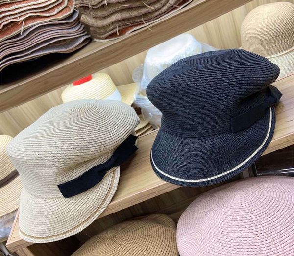 01902-shi 2019 new summer paper beret bowknot fold lady painter cap women leisure hat, Blue;gray
01902-shi 2019 new summer paper beret bowknot fold lady painter cap women leisure hat, Blue;gray