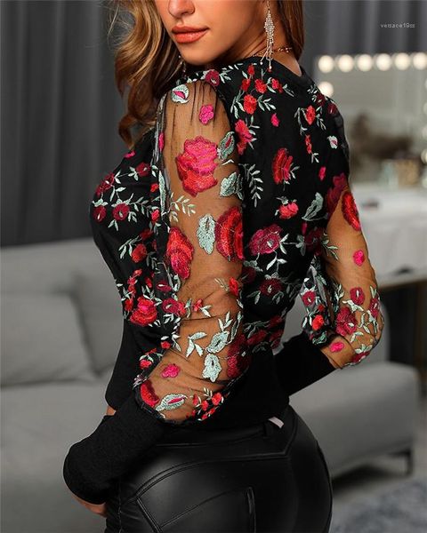 casual shirts embroidered shirt printed stitching mesh long sleeve round neck shirt womens designer flower, White
casual shirts embroidered shirt printed stitching mesh long sleeve round neck shirt womens designer flower, White