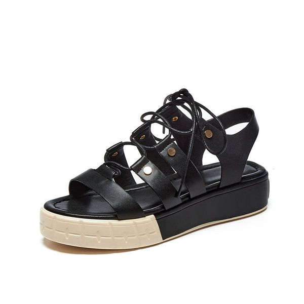 retro lace up women sandals genuien leather platforms thick heels pumps 2020 summer dancing party shoes woman, Black
retro lace up women sandals genuien leather platforms thick heels pumps 2020 summer dancing party shoes woman, Black