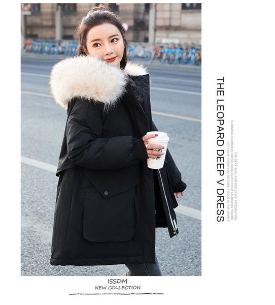 down cotton-padded jacket female loose in the long winter in 2019, the new cotton quilted jacket coat, Black
down cotton-padded jacket female loose in the long winter in 2019, the new cotton quilted jacket coat, Black