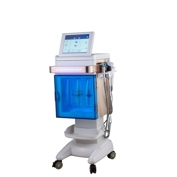 5 in 1 multifunction bipolar rf ultrasonic cryo lift hydro dermabrasion facial beauty machine, Black;white
5 in 1 multifunction bipolar rf ultrasonic cryo lift hydro dermabrasion facial beauty machine, Black;white