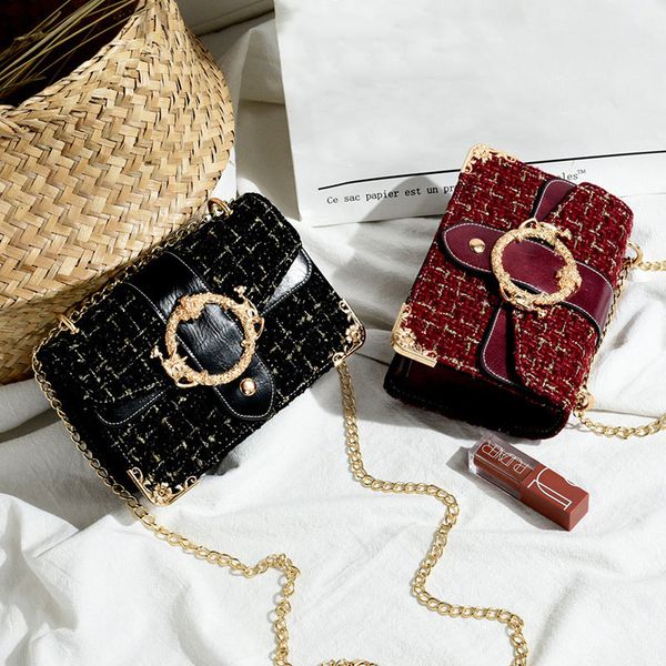 2019 new women's shoulder bags crossbody small bag trend wild autumn and winter women's bag fashion chain messenger bags
2019 new women's shoulder bags crossbody small bag trend wild autumn and winter women's bag fashion chain messenger bags