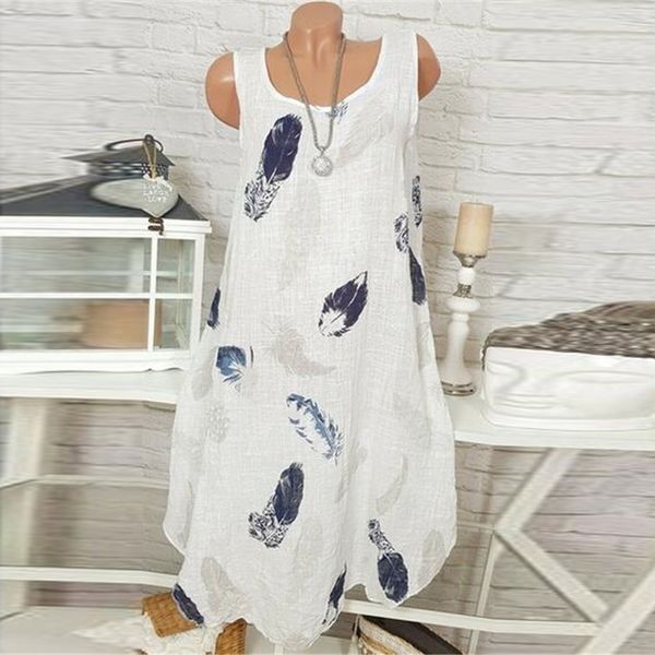 women plus size tanks bohemia printing ladies long tank casual comfort loose large size sleeveless o-neck summer vest g7, White
women plus size tanks bohemia printing ladies long tank casual comfort loose large size sleeveless o-neck summer vest g7, White