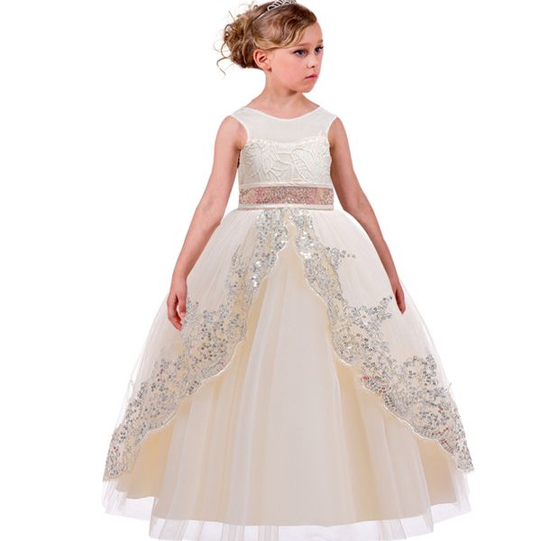 2020 white long bridesmaid kids dresses for girls sequin gown party and wedding dress girl clothing princess dress 4 10 12 years, Red;yellow
2020 white long bridesmaid kids dresses for girls sequin gown party and wedding dress girl clothing princess dress 4 10 12 years, Red;yellow