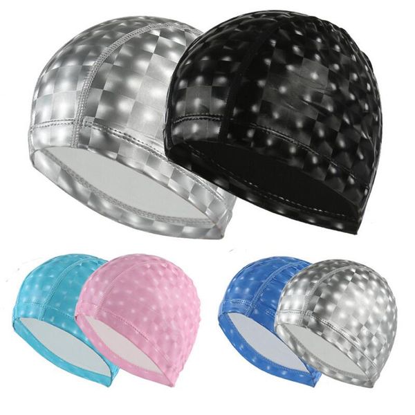 size elastic waterproof pu fabric swim cap ears long hair protection sports swim pool hat swimming cap for men & women
size elastic waterproof pu fabric swim cap ears long hair protection sports swim pool hat swimming cap for men & women