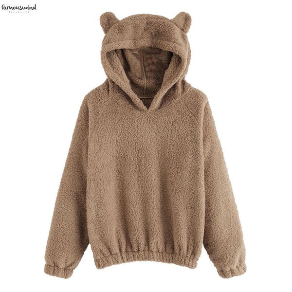 women hoodies sweatshirt kawaii fleece jacket fur coat winter warm teddy ears soft thick coat hooded outwears sudadera, Black
women hoodies sweatshirt kawaii fleece jacket fur coat winter warm teddy ears soft thick coat hooded outwears sudadera, Black