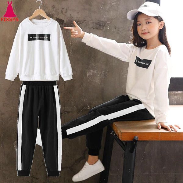 2020 baby girls clothing set long sleeve children clothing sets autumn sweatshirts pant sport kids clothes suit 7 8 9 10 11 year t200526, White
2020 baby girls clothing set long sleeve children clothing sets autumn sweatshirts pant sport kids clothes suit 7 8 9 10 11 year t200526, White