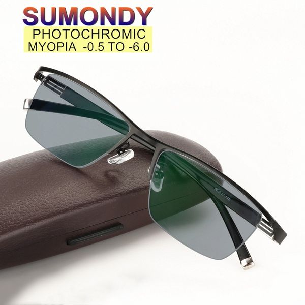 sumondy pchromic prescription sunglasses for myopia men women upscale chameleon lens optical glasses sph -0.5 to -6.0 uf102, White;black
sumondy pchromic prescription sunglasses for myopia men women upscale chameleon lens optical glasses sph -0.5 to -6.0 uf102, White;black