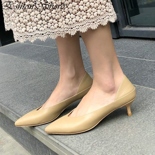 eshtonshero woman shoes pumps thin med heels pointed toe cow leather platform beige summer ladies wedding shoes size 3-12, Black
eshtonshero woman shoes pumps thin med heels pointed toe cow leather platform beige summer ladies wedding shoes size 3-12, Black