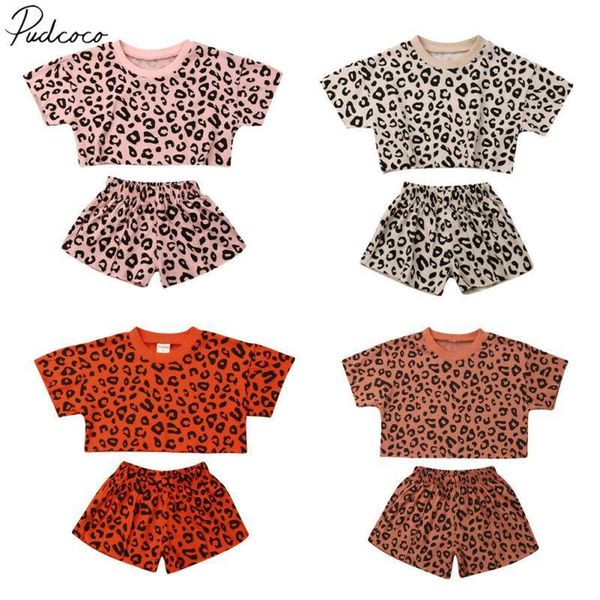 2019 baby summer clothing infant kids baby girl leopard cotton clothes tee +shorts kids girl casual 2pcs sets outfits 6m-5t, White
2019 baby summer clothing infant kids baby girl leopard cotton clothes tee +shorts kids girl casual 2pcs sets outfits 6m-5t, White