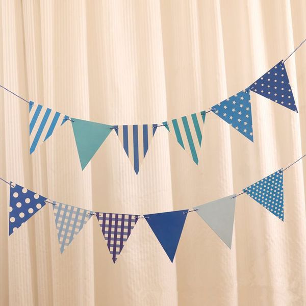1set paper flags baby shower blue diy banner with string happy birthday party decoration bunting kids favors supplies 15cm*17cm
1set paper flags baby shower blue diy banner with string happy birthday party decoration bunting kids favors supplies 15cm*17cm