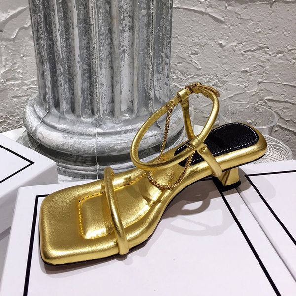 leather square open toe sandals woman metal chain rome sandals summer party women fashion lady, Black
leather square open toe sandals woman metal chain rome sandals summer party women fashion lady, Black