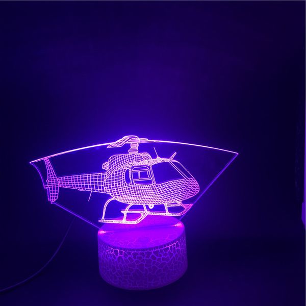 the helicopter unique model airplane 3d lamp bluetooth speaker base reward for child touch sensor usb led night light lamp
the helicopter unique model airplane 3d lamp bluetooth speaker base reward for child touch sensor usb led night light lamp