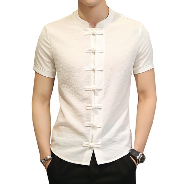 summer new men shirt fashion chinese style slim fit casual solid color short sleeves social stand collar dress shirts -5xl 6xl, White;black
summer new men shirt fashion chinese style slim fit casual solid color short sleeves social stand collar dress shirts -5xl 6xl, White;black
