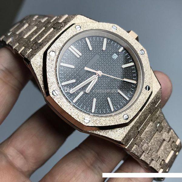 wholesale diamond automatic royal frosted black dial oak mens rose gold watch silver-tone hands fixed bezel 42mm size glide mens watch, Slivery;brown
wholesale diamond automatic royal frosted black dial oak mens rose gold watch silver-tone hands fixed bezel 42mm size glide mens watch, Slivery;brown
