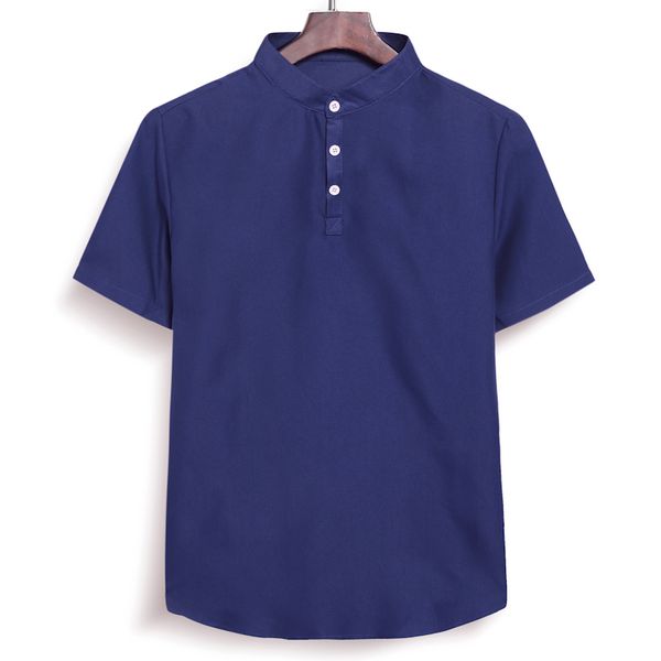 aoliwen summer vacation shirt men's shirt casual buttons hawaii solid color beach short-sleeved street style, White;black 
aoliwen summer vacation shirt men's shirt casual buttons hawaii solid color beach short-sleeved street style, White;black