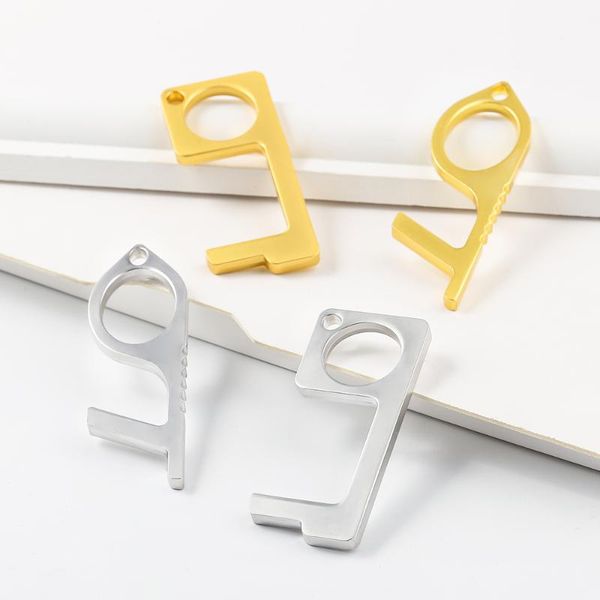 wybu keychain for man golden plated zinc alloy door opener key chain for lover boy diy keychain student parents gift, Silver
wybu keychain for man golden plated zinc alloy door opener key chain for lover boy diy keychain student parents gift, Silver