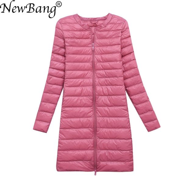 newbang brand down jacket female long duck down jacket women lightweight warm linner slim portable ladies coats, Black
newbang brand down jacket female long duck down jacket women lightweight warm linner slim portable ladies coats, Black