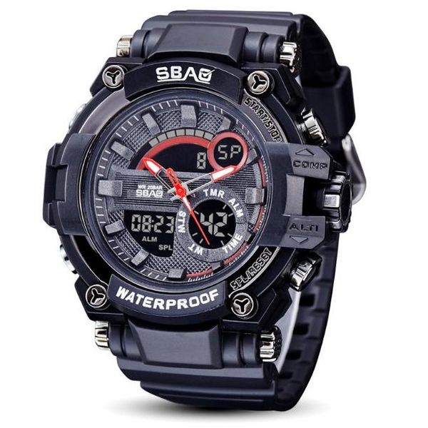 sports electronic watch fashion men's multi-functional electronic watch imported movement size of 56mm can be waterproof, Slivery;brown
sports electronic watch fashion men's multi-functional electronic watch imported movement size of 56mm can be waterproof, Slivery;brown