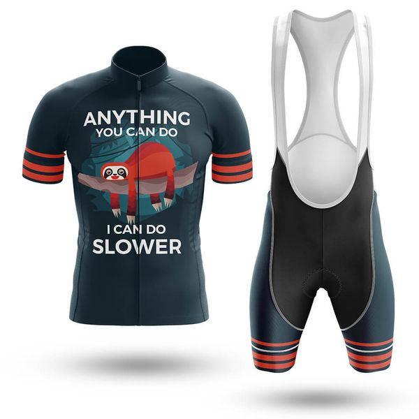 sloth can do slower cycling jersey customized road mountain race max storm cycling clothing quick dry breathable cycling sets, Black;red
sloth can do slower cycling jersey customized road mountain race max storm cycling clothing quick dry breathable cycling sets, Black;red