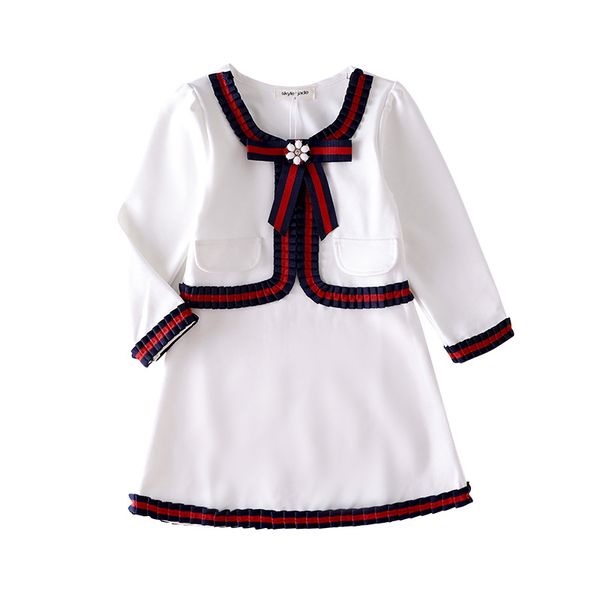 retail baby girl dresses ribbon bows beaded temperament princess dresses for kids designer clothes children cotton dress boutique clothing, Red;yellow
retail baby girl dresses ribbon bows beaded temperament princess dresses for kids designer clothes children cotton dress boutique clothing, Red;yellow