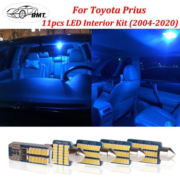 bmt 11pcs canbus no errore white warm white crystal blue led car interior light package kit + tool for 2004 - 2020 prius
bmt 11pcs canbus no errore white warm white crystal blue led car interior light package kit + tool for 2004 - 2020 prius
