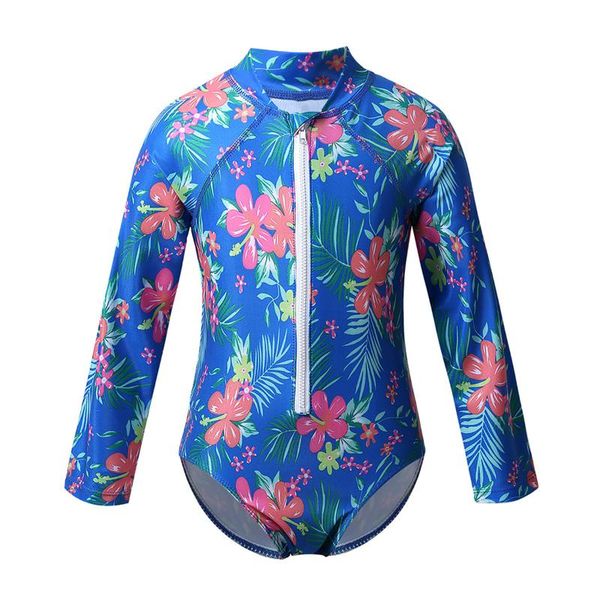 kids girls summer beach wear one-piece long sleeves flower printed zippered swimsuit swimwear bathing suit rash guard bodysuit
kids girls summer beach wear one-piece long sleeves flower printed zippered swimsuit swimwear bathing suit rash guard bodysuit