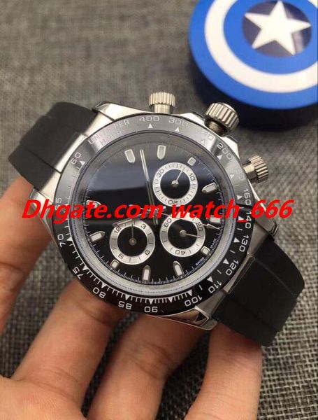 new version luxury watches 18k white gold 9 colour choose dial ceramic bezel 116519 40mm rubber strap automatic fashion mens watch, Slivery;brown
new version luxury watches 18k white gold 9 colour choose dial ceramic bezel 116519 40mm rubber strap automatic fashion mens watch, Slivery;brown