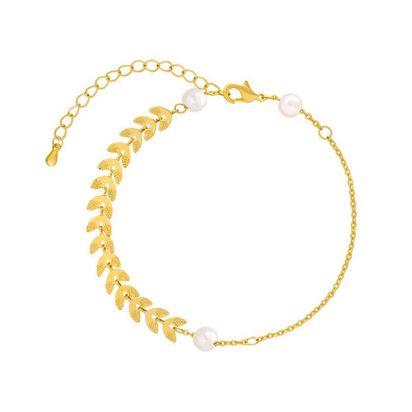 2020 korean new design yellow gold fashion wheat ear pearl bracelet woman chain birthday gift jewelry stainless not fade, Black
2020 korean new design yellow gold fashion wheat ear pearl bracelet woman chain birthday gift jewelry stainless not fade, Black