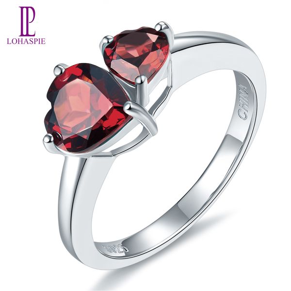 1.89ct natural red garnet double heart rings solid 925 sterling silver gemstone ring fine jewelry for women birthday wedding elegant gift, Slivery;golden
1.89ct natural red garnet double heart rings solid 925 sterling silver gemstone ring fine jewelry for women birthday wedding elegant gift, Slivery;golden