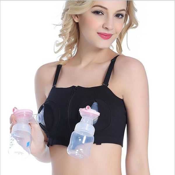 new women hands-maternity breast pump bra breastfeeding nursing bra pumping milk bra cotton size , l a006, White
new women hands-maternity breast pump bra breastfeeding nursing bra pumping milk bra cotton size , l a006, White